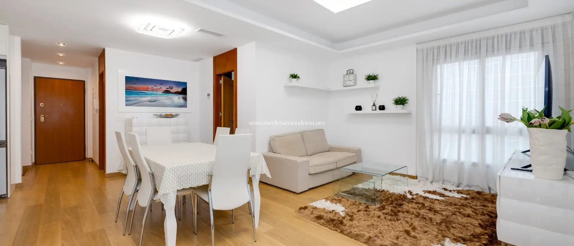 Living room of Duplexes for sale in La Manga del Mar Menor  with Air Conditioner, Heating and Private garden
