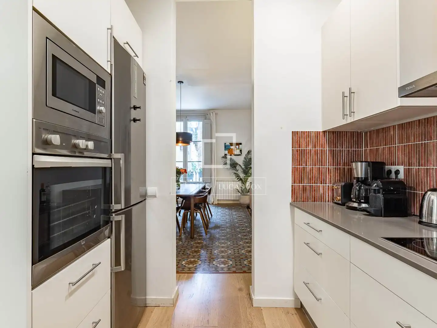 Cocina de Piso en venta en Barcelona con Aire acondicionado y Balcón