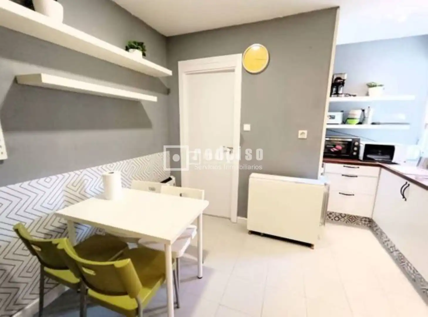 Habitación de Estudio de alquiler en Madrid con Calefacción y Amueblado