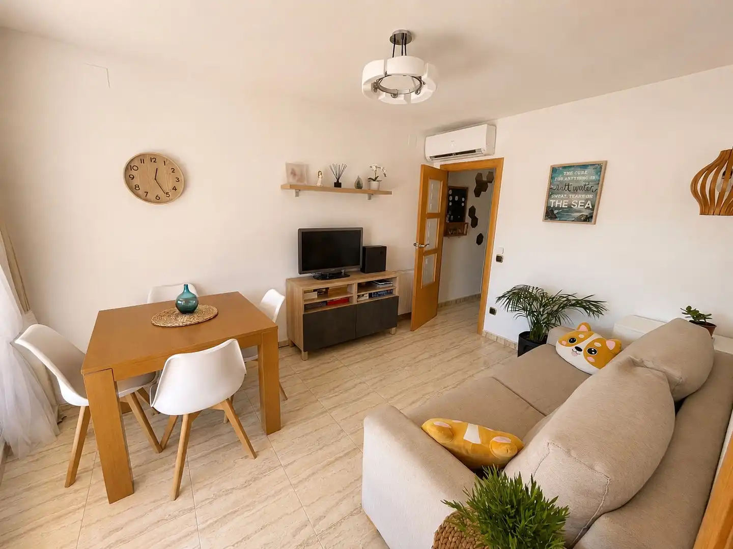 Wohnzimmer von Dachboden zum Verkauf in Cornellà de Llobregat mit Terrasse und Balkon