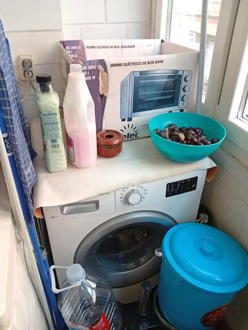Cocina de Piso en venta en Gijón  con Calefacción, Parquet y Terraza
