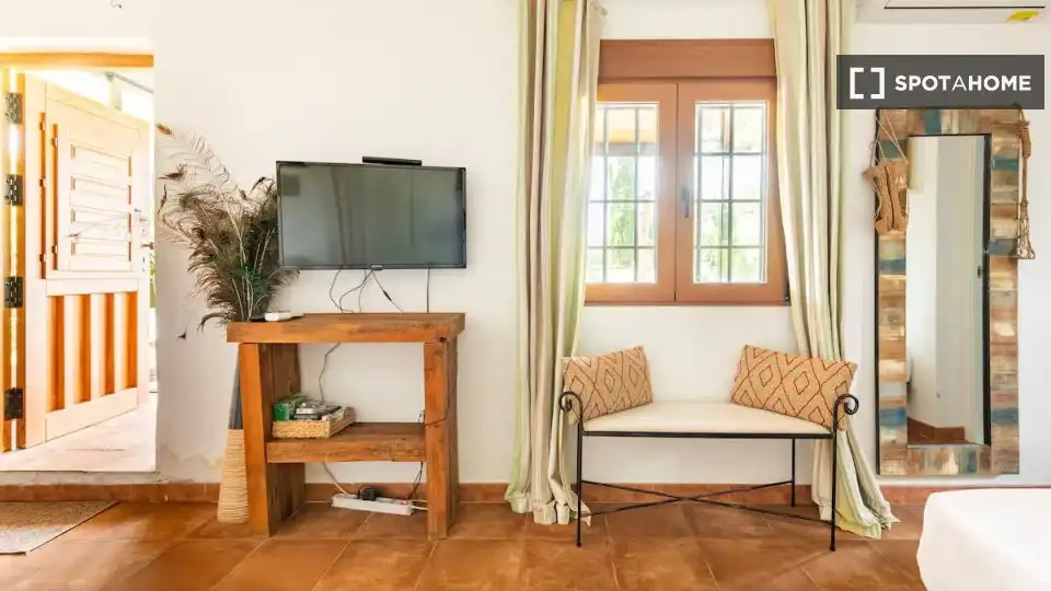 Living room of Flat for rent in Torrent  with Air Conditioner, Heating and Furnished