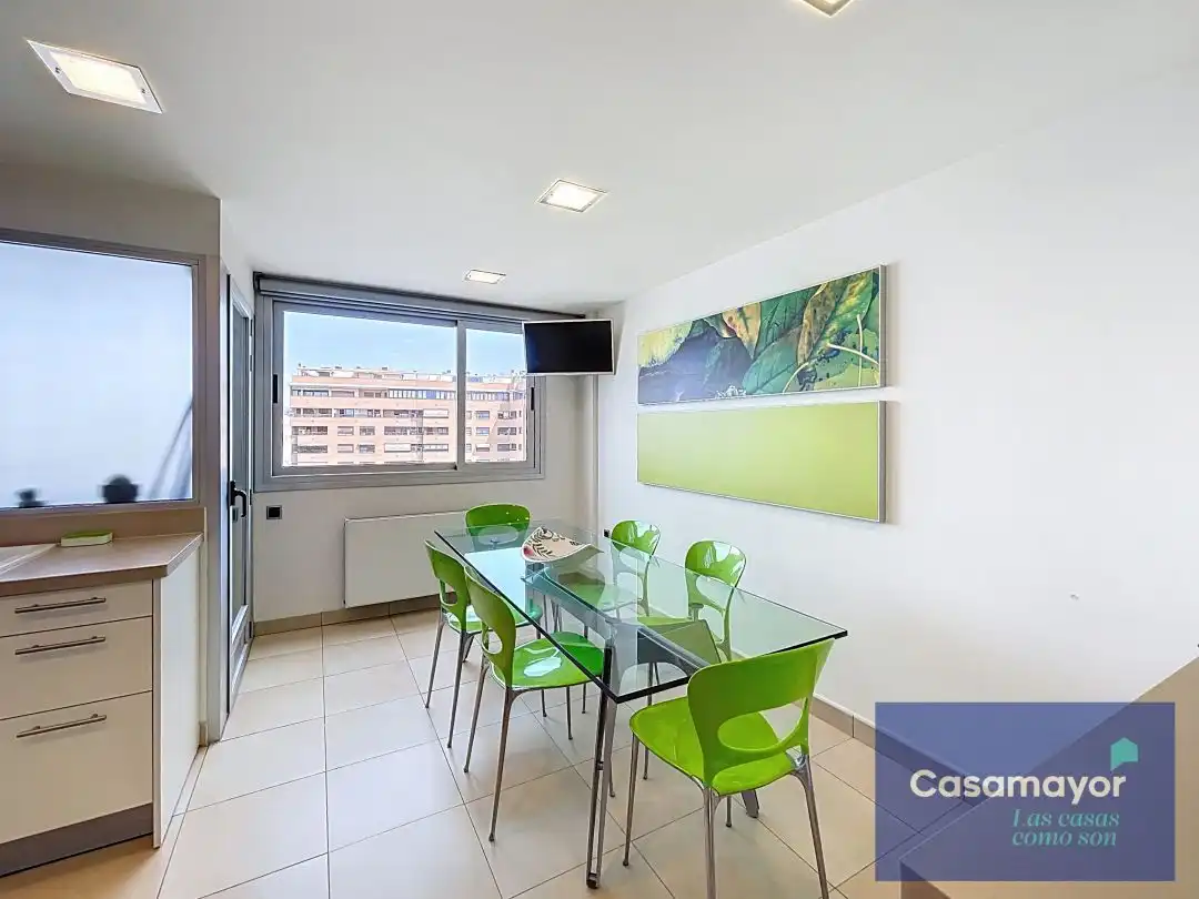 Dining room of Attic for sale in Alicante / Alacant  with Air Conditioner, Heating and Terrace