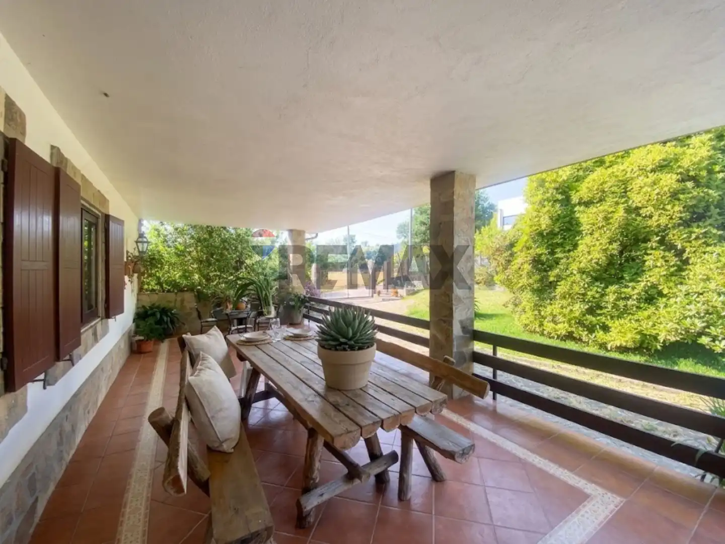 Terraza de Casa o chalet en venta en Ames con Calefacción, Jardín privado y Terraza