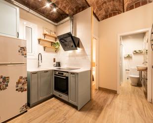 Kitchen of Flat to rent in  Barcelona Capital  with Furnished, Oven and Washing machine