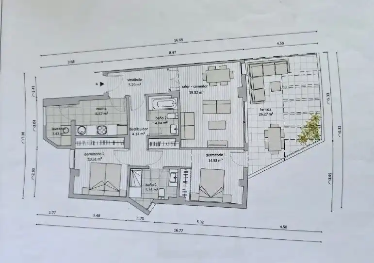 Flat with pool for sale in Calle Mónaco 4, imagen 34