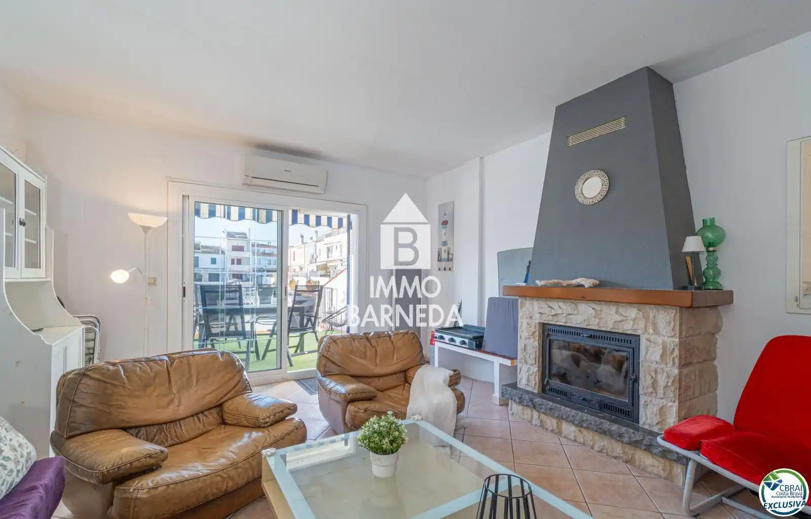 Living room of Houses for sale in Empuriabrava  with Air Conditioner, Heating and Terrace