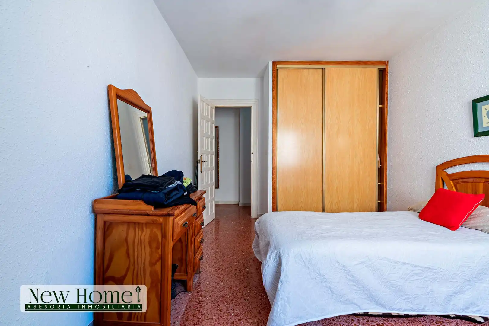 Bedroom of Flat for sale in Roquetas de Mar  with Terrace and Furnished