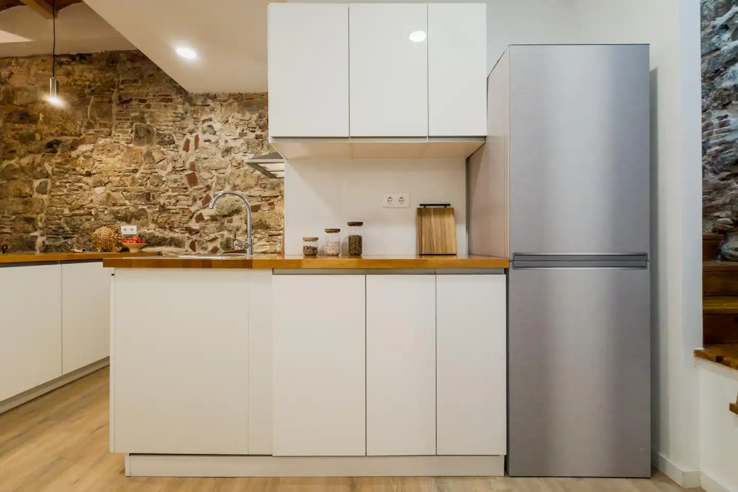 Cocina de Dúplex en venta en Barcelona con Aire acondicionado y Amueblado