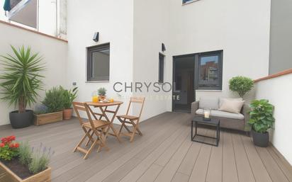 Terrace of Flat for sale in  Barcelona Capital  with Air Conditioner, Heating and Parquet flooring