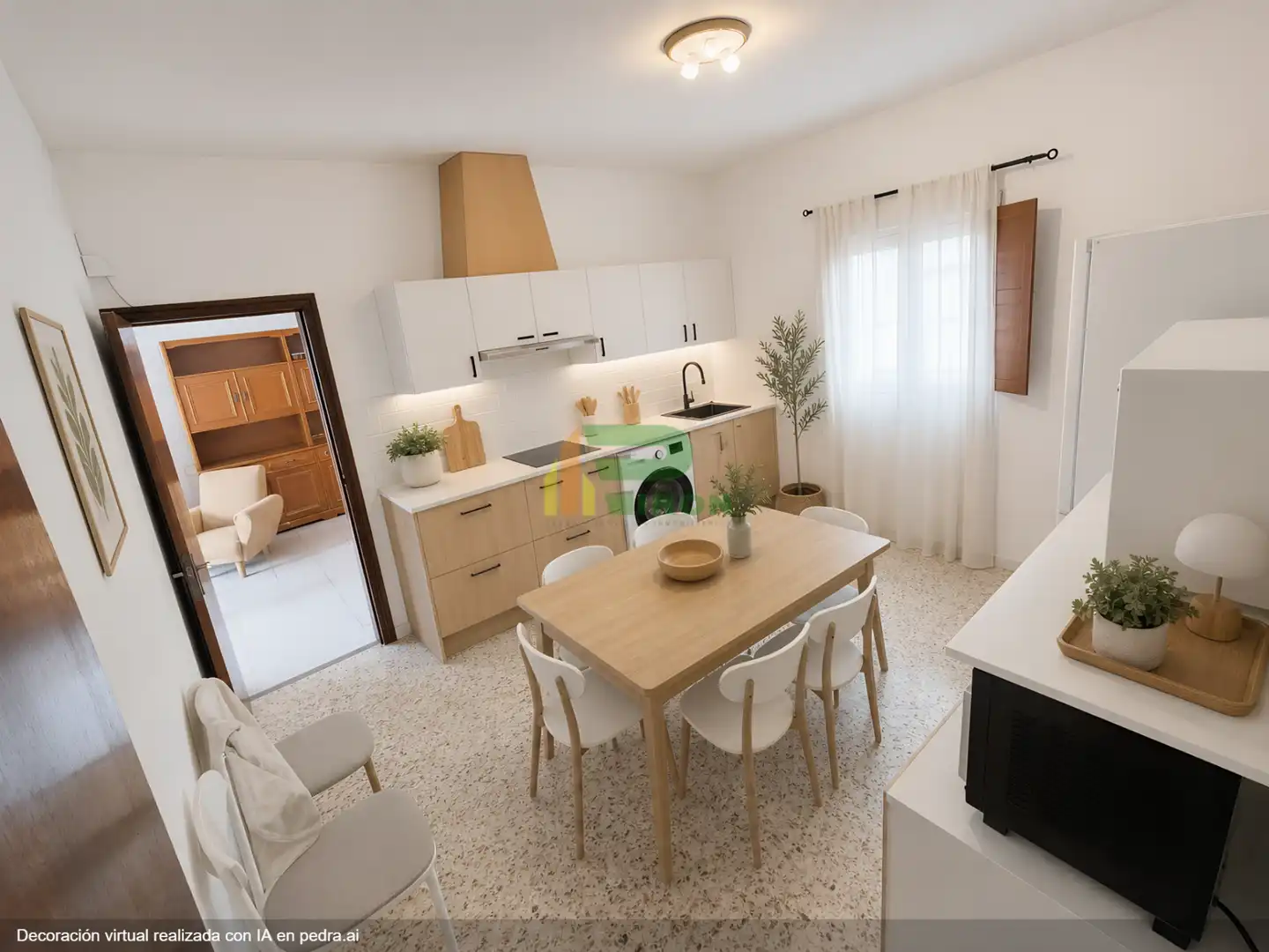 Cocina de Finca rústica en venta en Lorca con Aire acondicionado, Terraza y Trastero