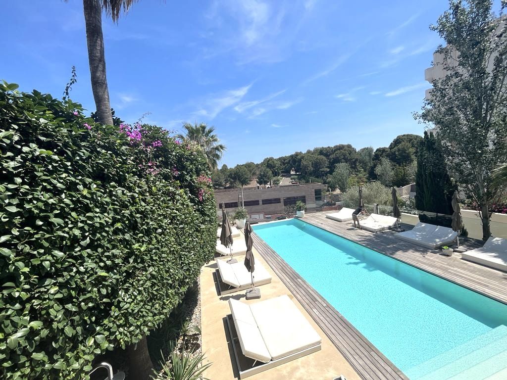 Piscina de Apartament en venda en  Palma de Mallorca amb Aire condicionat, Moblat i Piscina comunitària