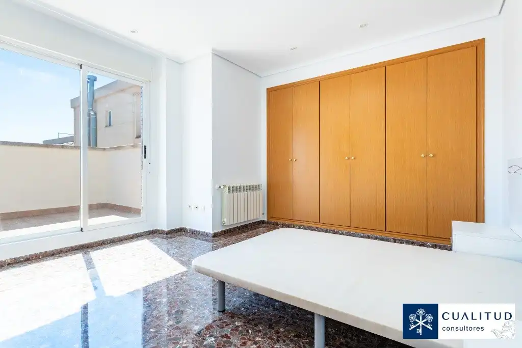 Bedroom of Flat for rent in Castellón de la Plana / Castelló de la Plana  with Air Conditioner, Terrace and Oven