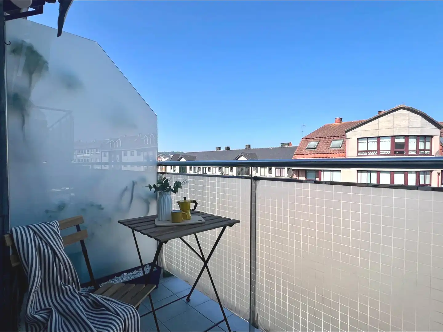 Balcony of Flat for sale in Cambre   with Heating, Terrace and Storage room