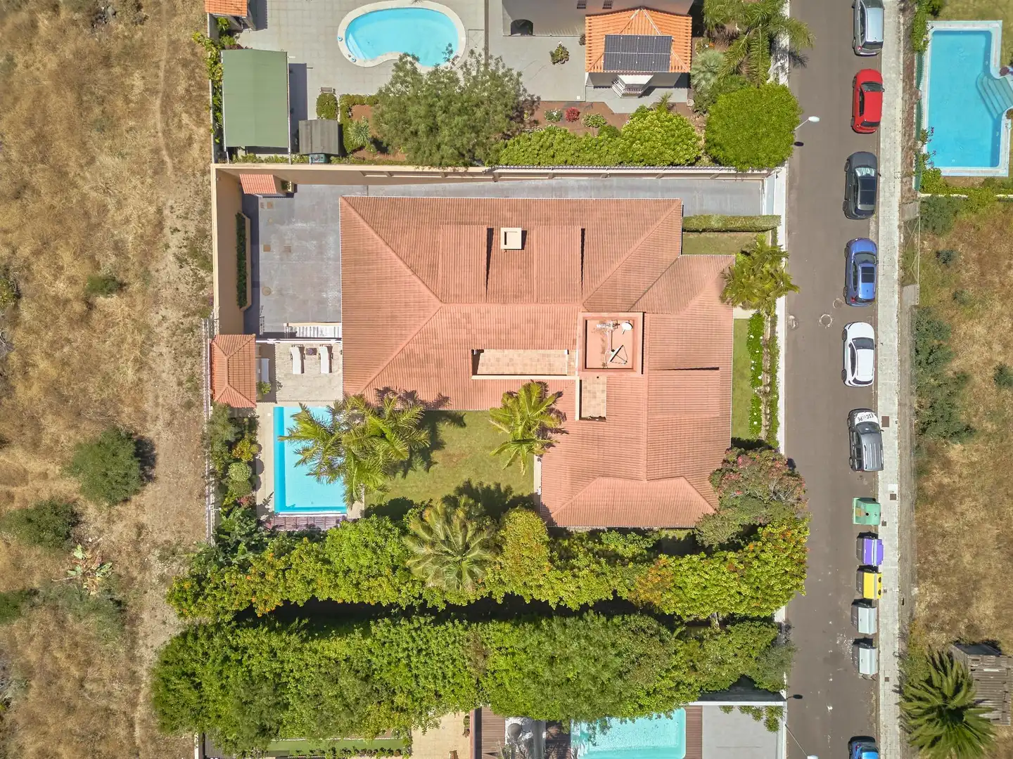 Vista exterior de Casa o chalet en venta en Santa Úrsula con Aire acondicionado, Calefacción y Jardín privado
