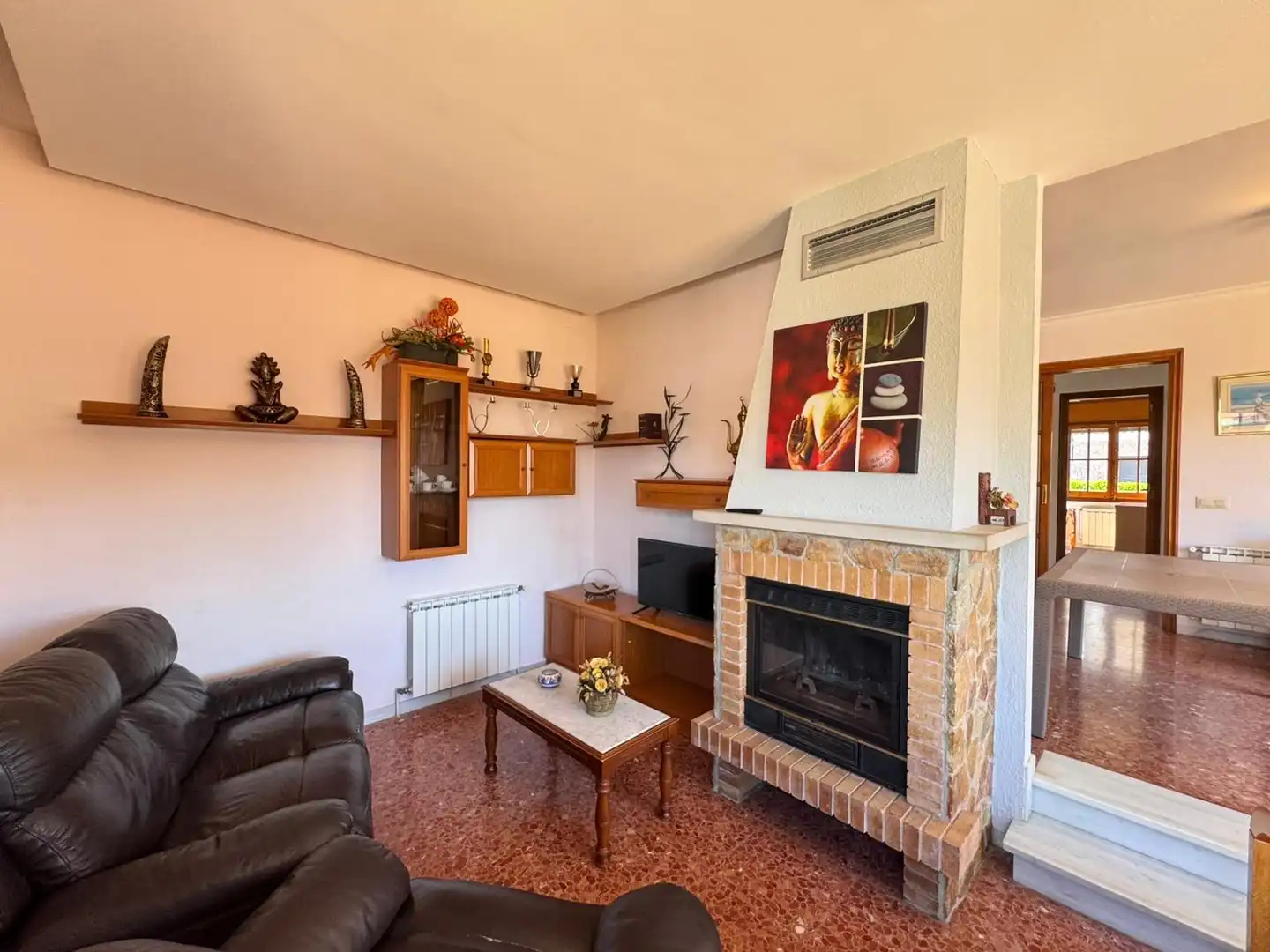 Sala de estar de Casa o chalet en venta en Lloret de Mar con Calefacción, Terraza y Trastero
