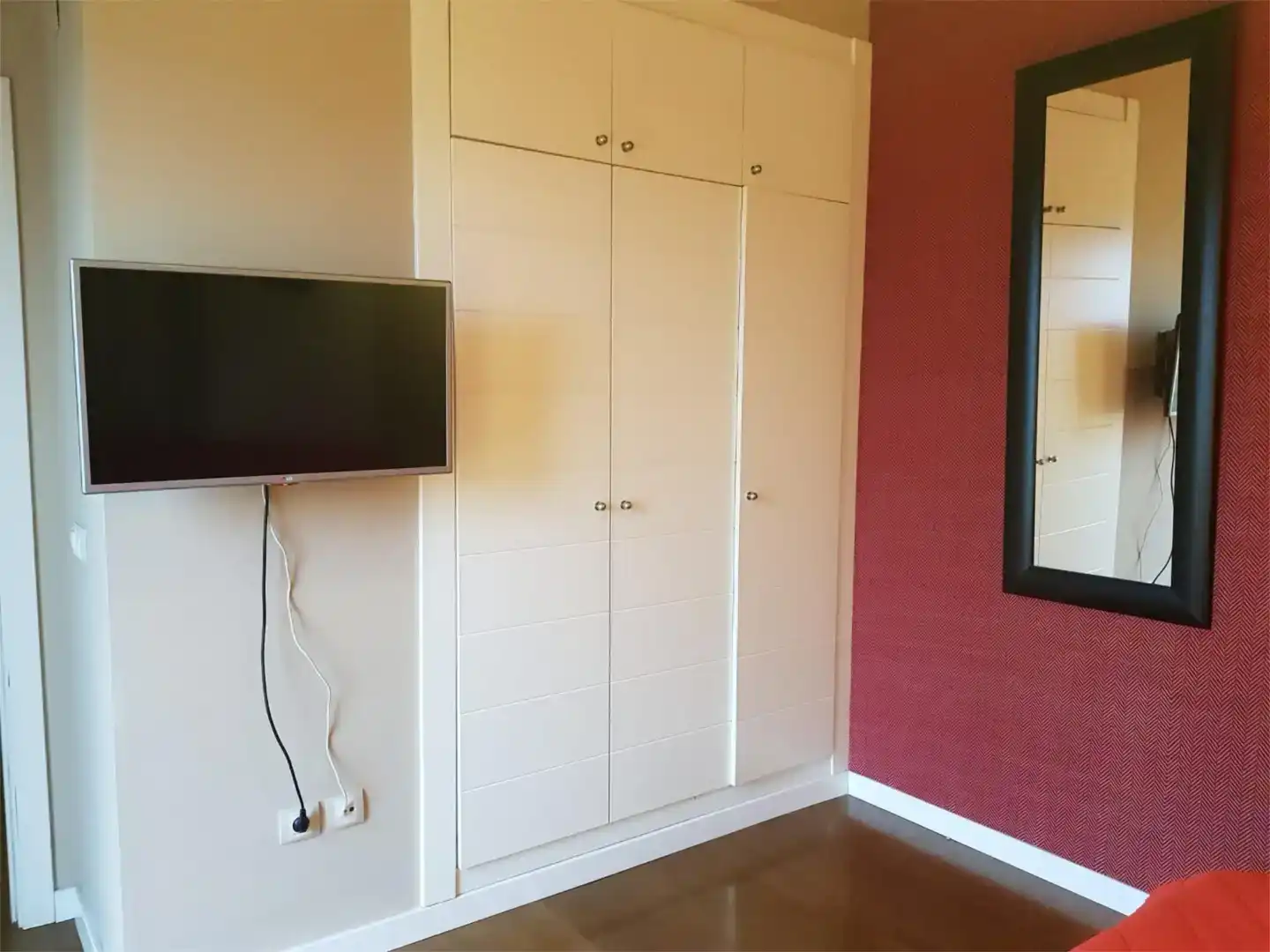 Schlafzimmer von Dachboden zur Miete in Jávea / Xàbia mit Klimaanlage, Schwimmbad und Balkon