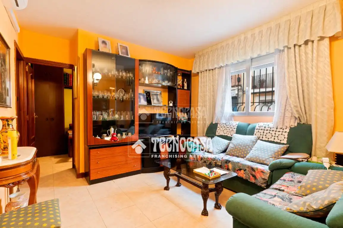 Sala de estar de Piso en venta en Madrid con Aire acondicionado y Trastero