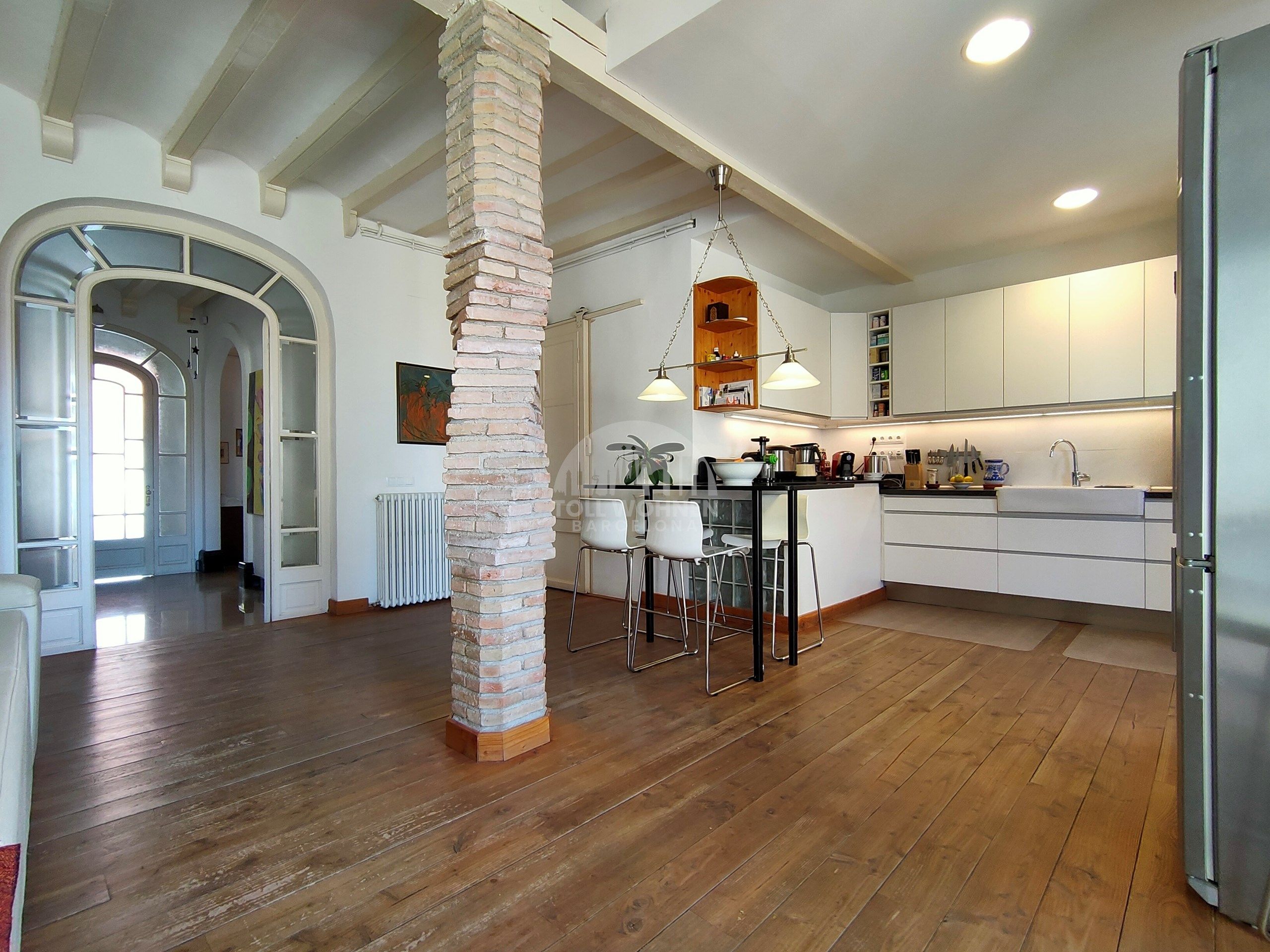 Kitchen of House or chalet for sale in Gelida  with Air Conditioner, Heating and Terrace