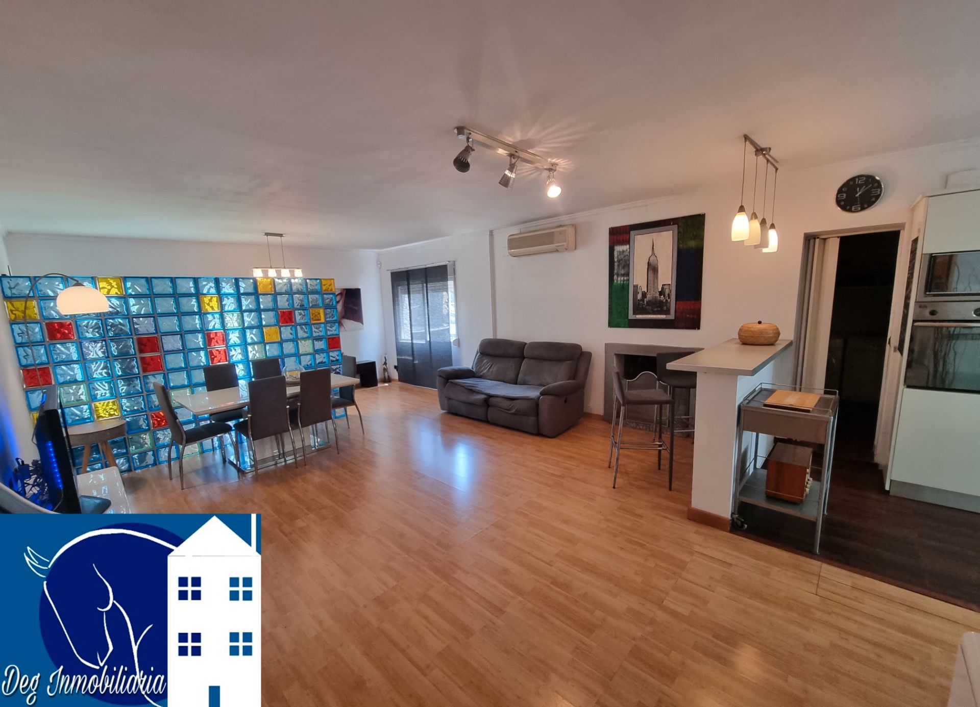 Living room of House or chalet for sale in Montroy  with Air Conditioner, Private garden and Parquet flooring
