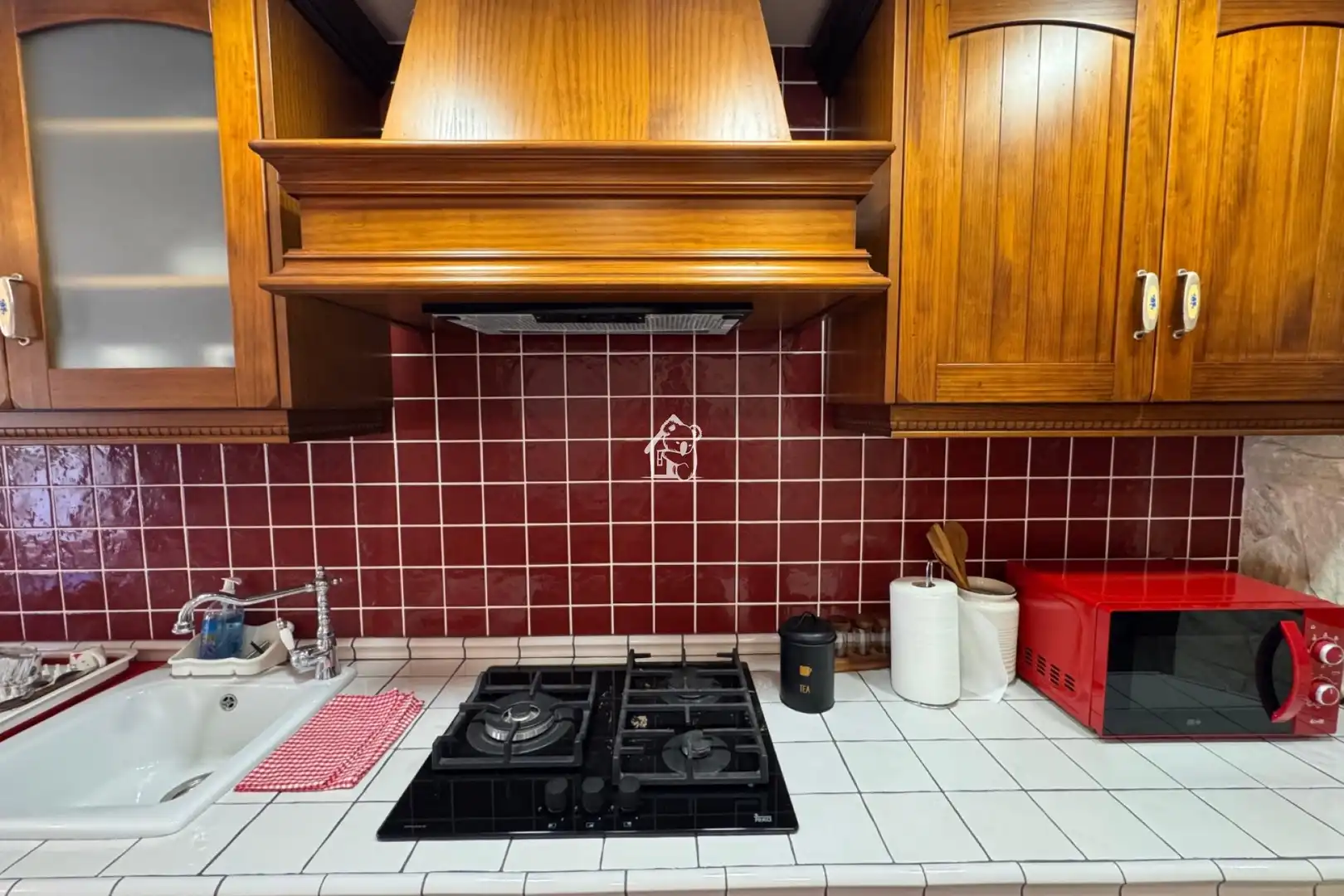 Cocina de Dúplex de alquiler en Guardamar del Segura con Aire acondicionado, Terraza y Amueblado