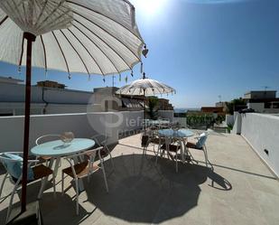 Terrace of Flat for sale in Estepona  with Air Conditioner, Heating and Furnished