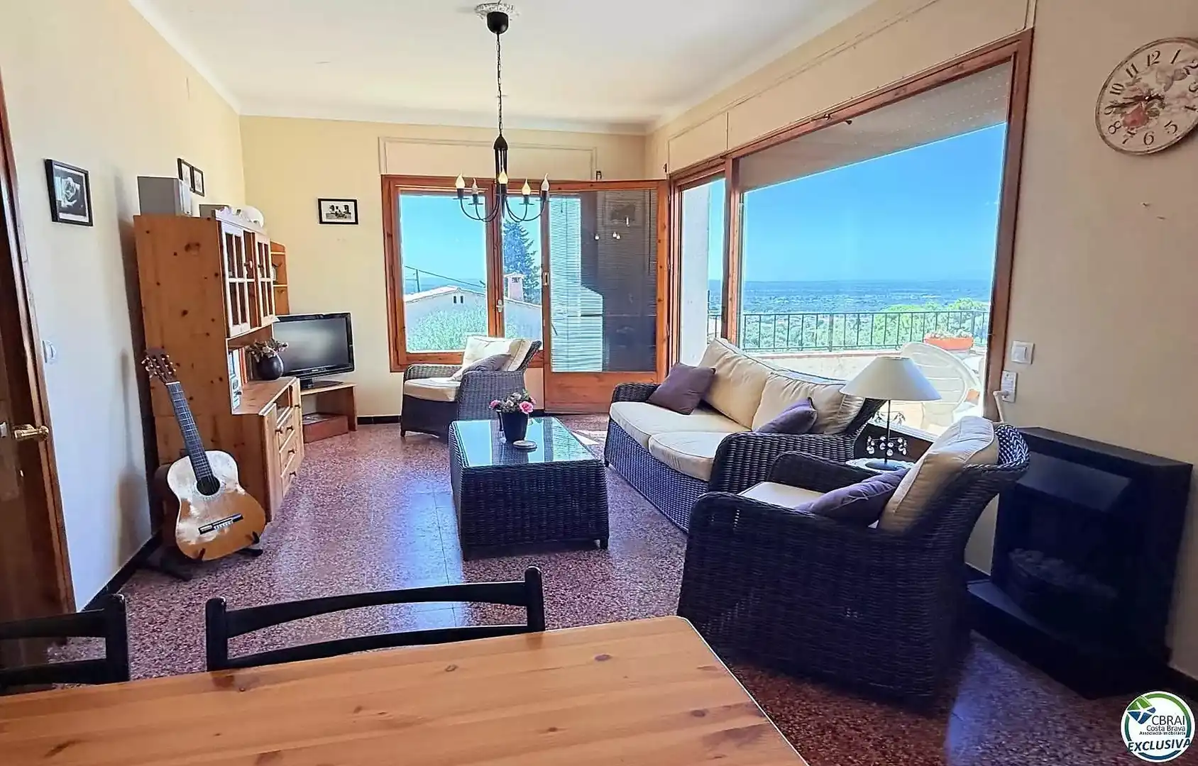 Sala d'estar de Casa o xalet en venda en Roses amb Terrassa