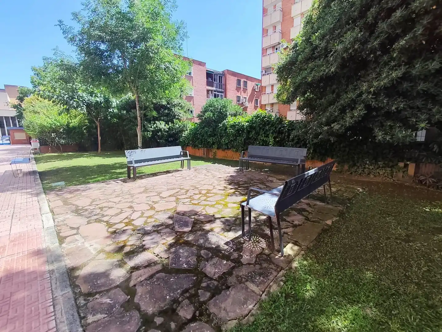 Terraza de Piso en venta en Valencia con Jardín privado
