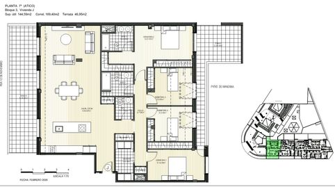Foto 3 de Ático en venta en Rúa Eduardo Pondal, Zona de Plaza de Barcelos, Pontevedra Capital