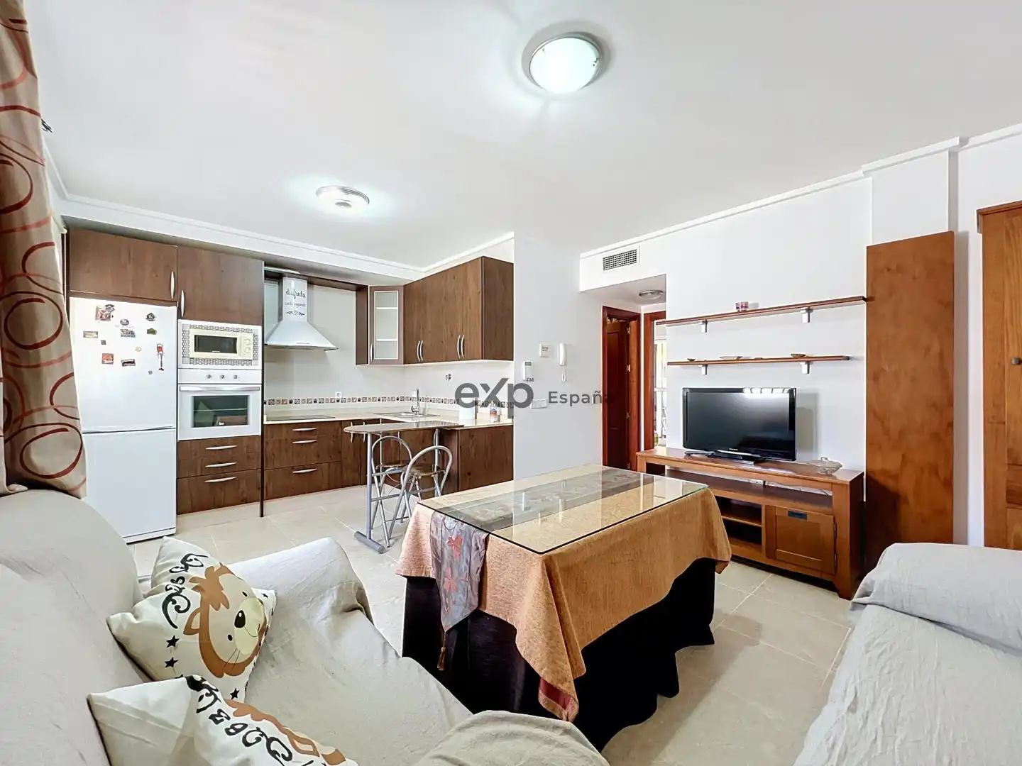 Sala de estar de Piso en venta en Huércal-Overa con Aire acondicionado, Calefacción y Terraza