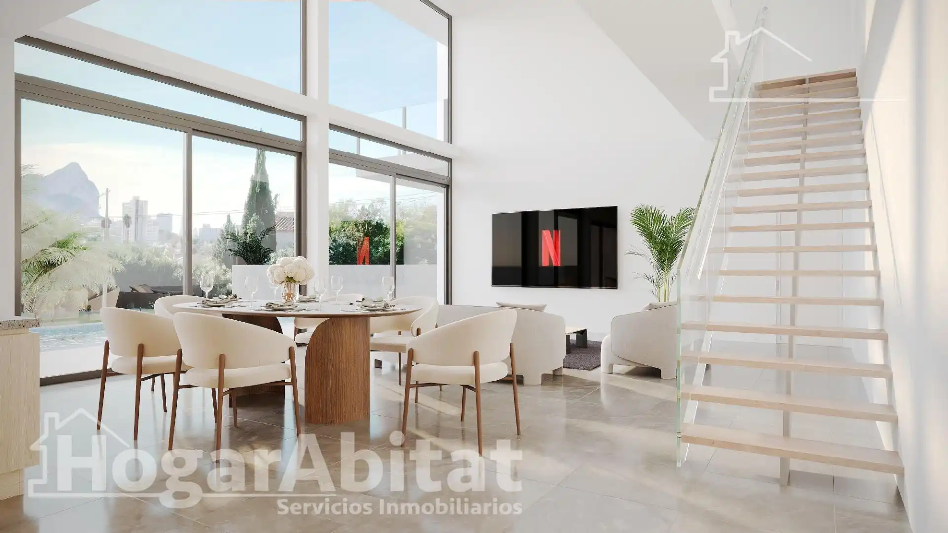 Detached house with pool for sale in Partida Merced, imagen 2