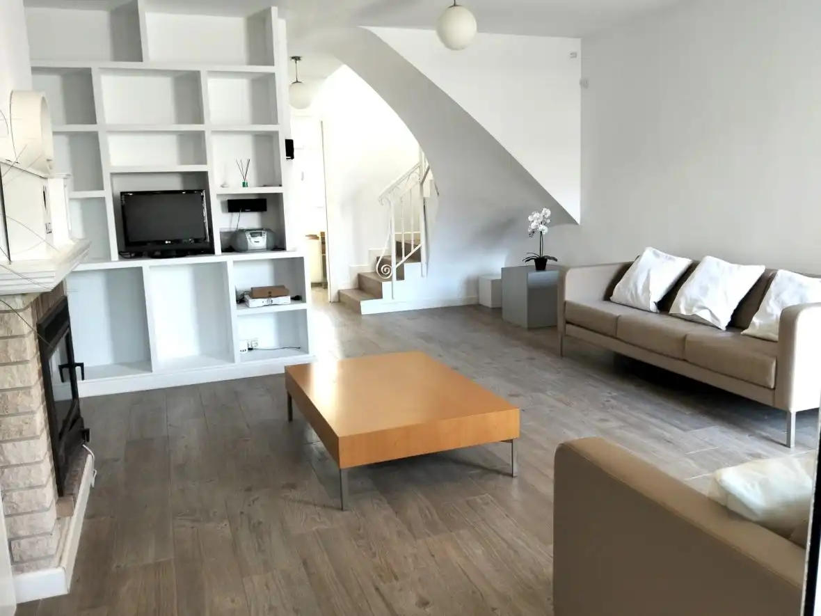 Sala d'estar de Casa o xalet de lloguer en Santa Pola amb Aire condicionat, Calefacció i Terrassa