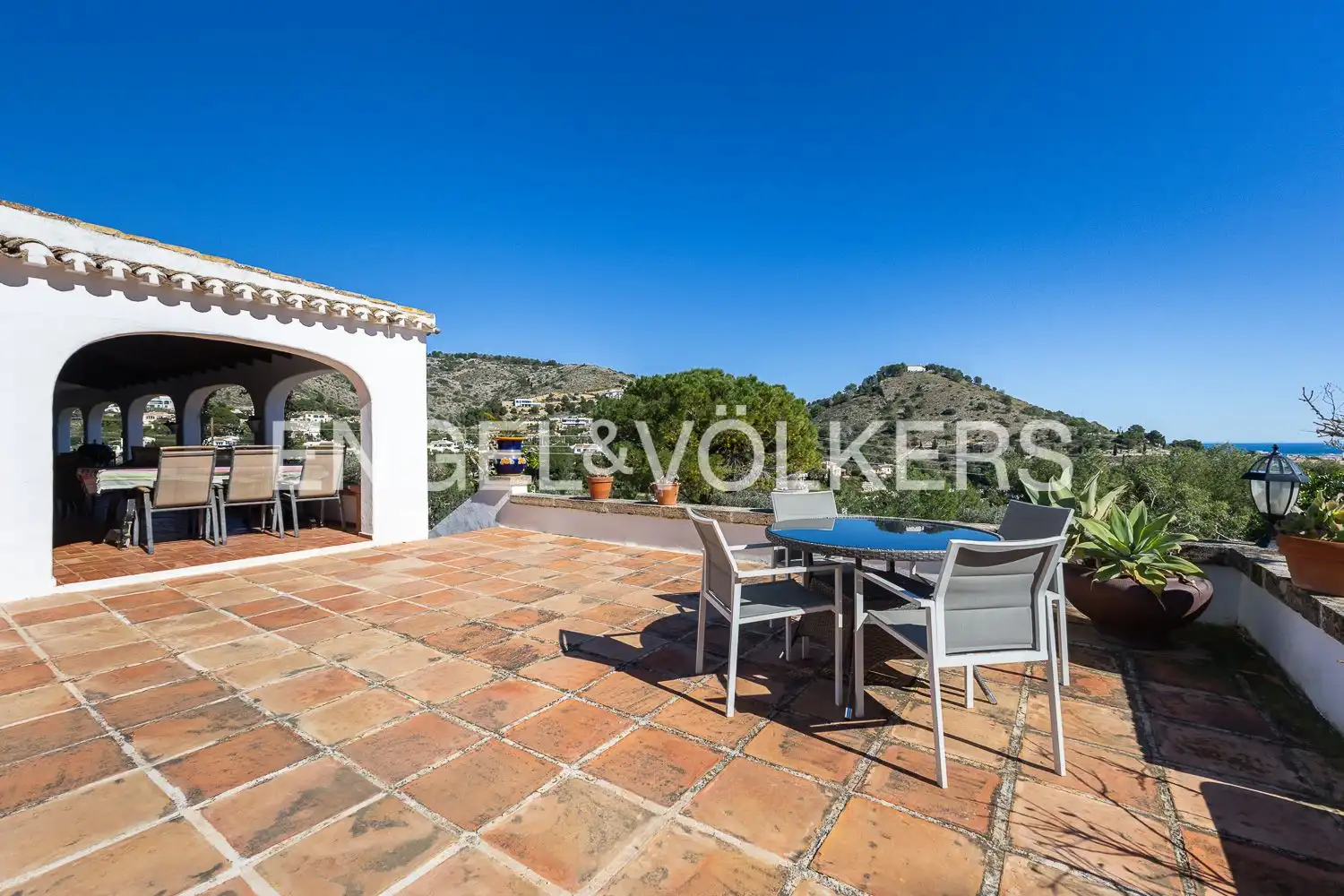 Terrace of Houses for sale in Jávea / Xàbia  with Air Conditioner, Heating and Private garden