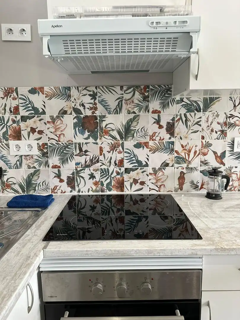 Cocina de Apartamento de alquiler en Mogán con Aire acondicionado, Terraza y Amueblado