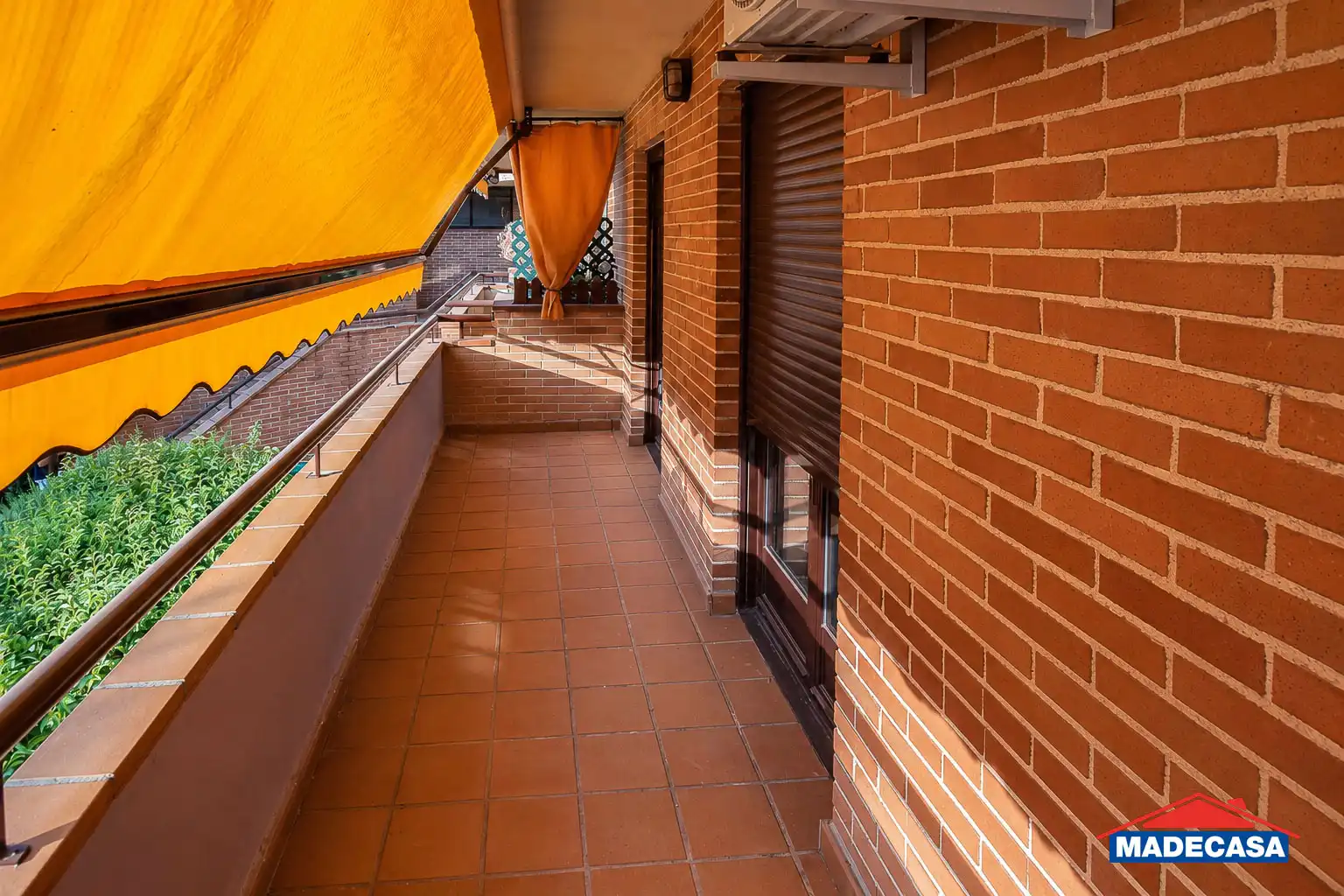 Terrasse von Maisonette zur Miete in Brunete mit Klimaanlage, Heizung und Privatgarten