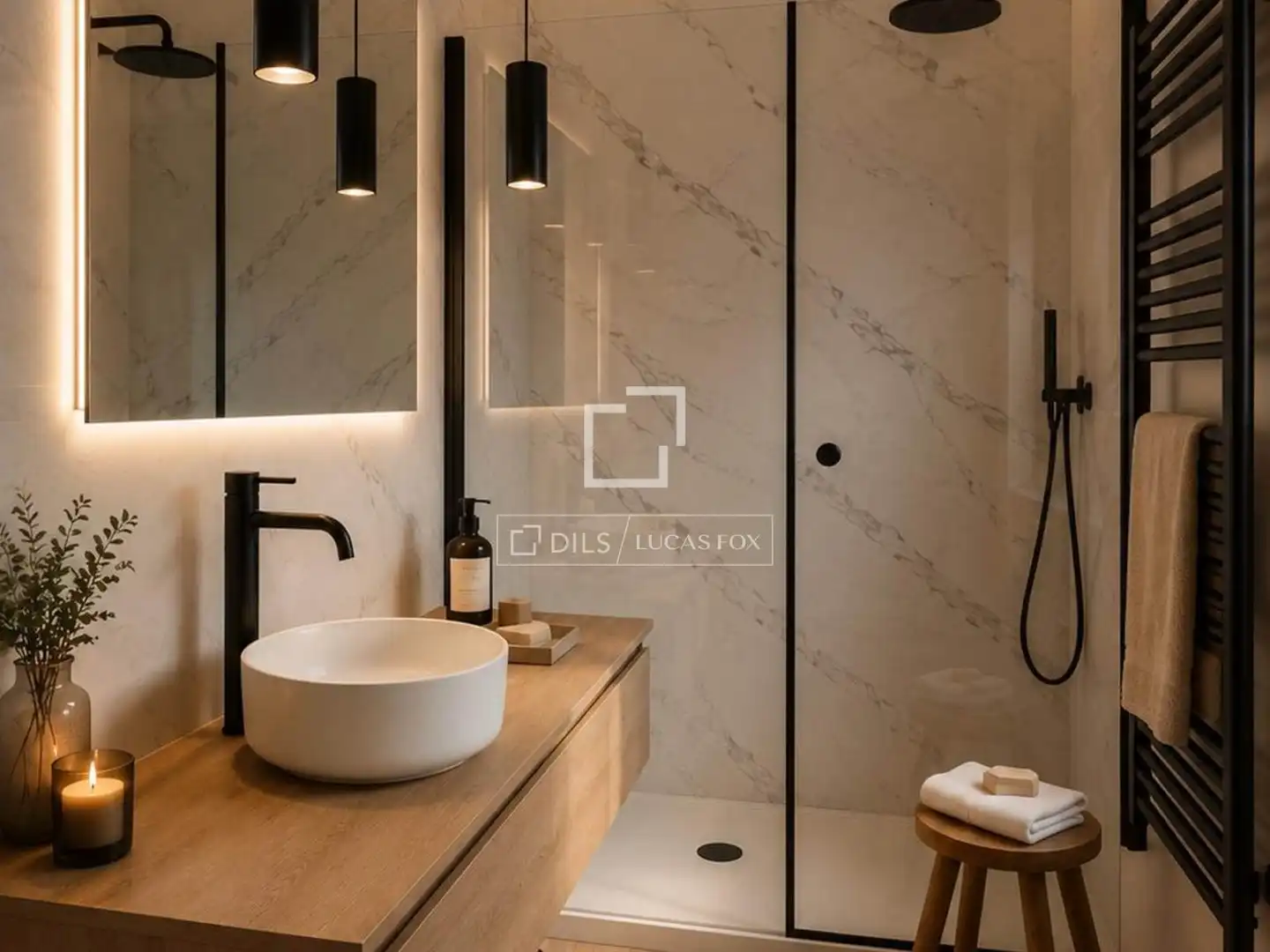 Bathroom of Attic for sale in Madrid  with Air Conditioner, Heating and Terrace