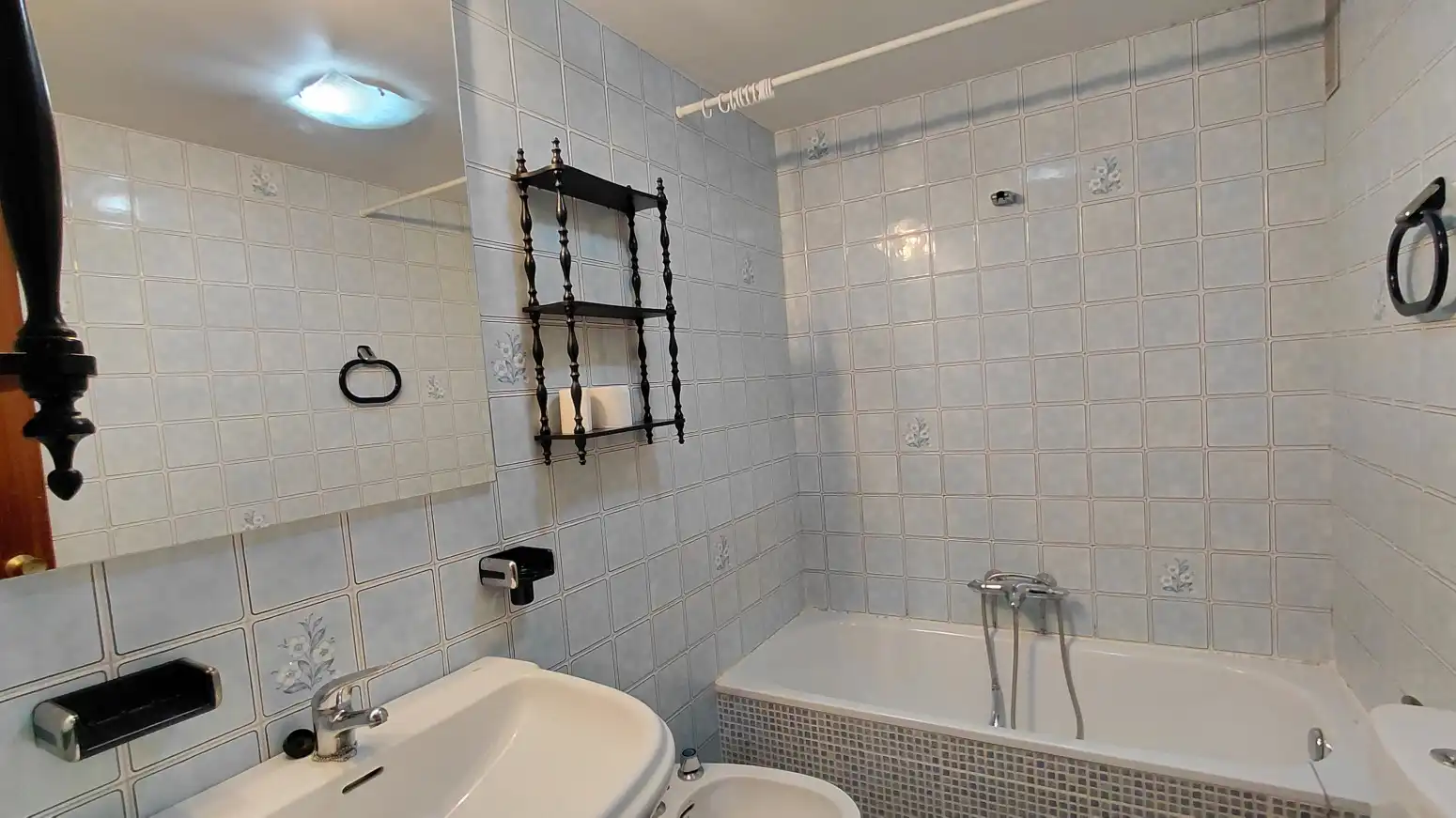 Bathroom of Flat for rent in Burlada / Burlata  with Heating