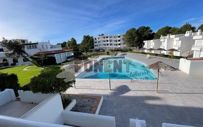 Außenansicht von Wohnungen zum verkauf in Sant Antoni de Portmany mit Klimaanlage, Terrasse und Gemeinschaftspool