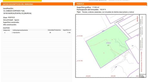 Foto 5 de Terreno industrial en venta en El Puntal, Murcia Capital