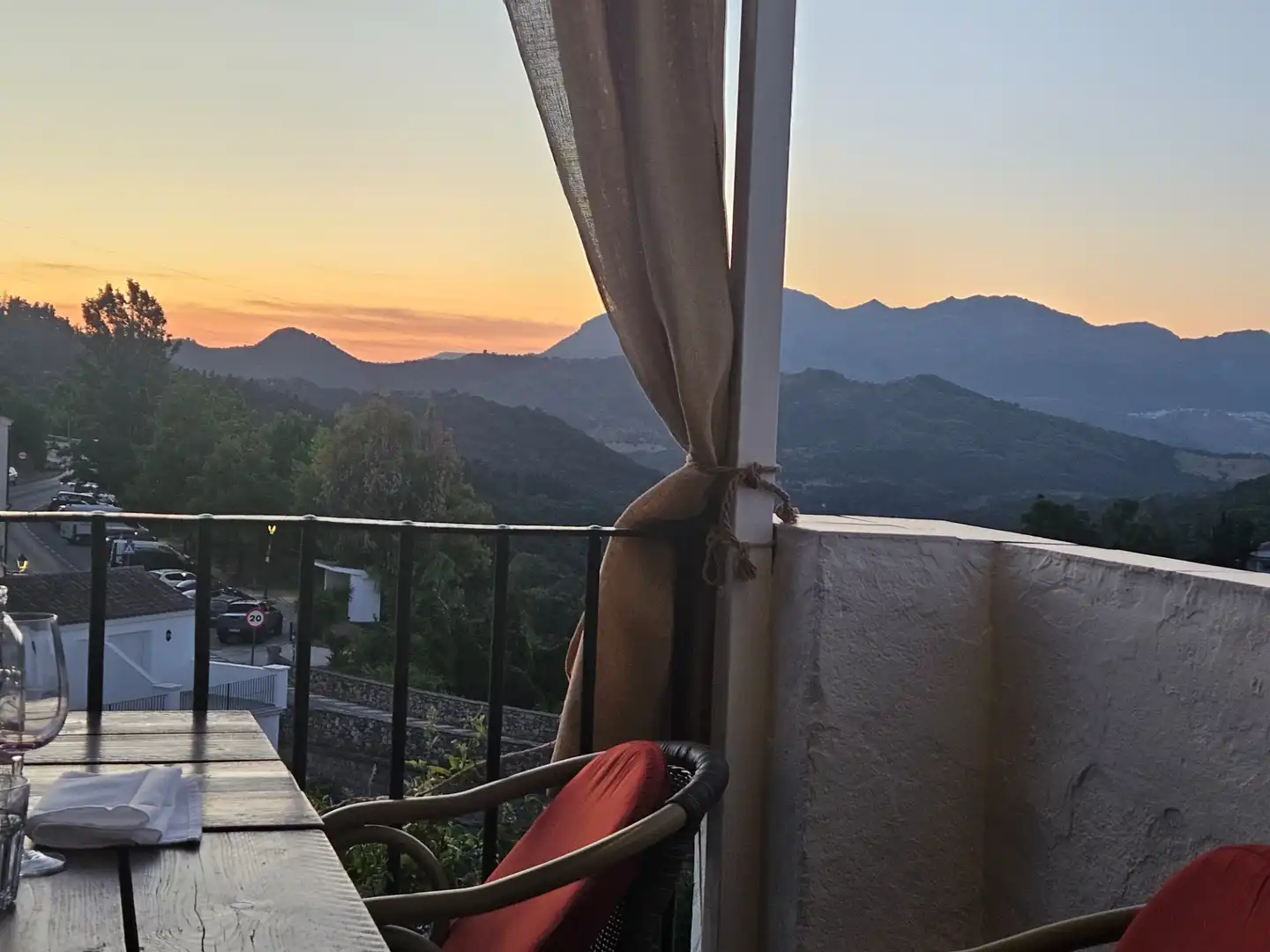 Terrassa de Finca rústica en venda en Gaucín amb Aire condicionat, Jardí privat i Terrassa