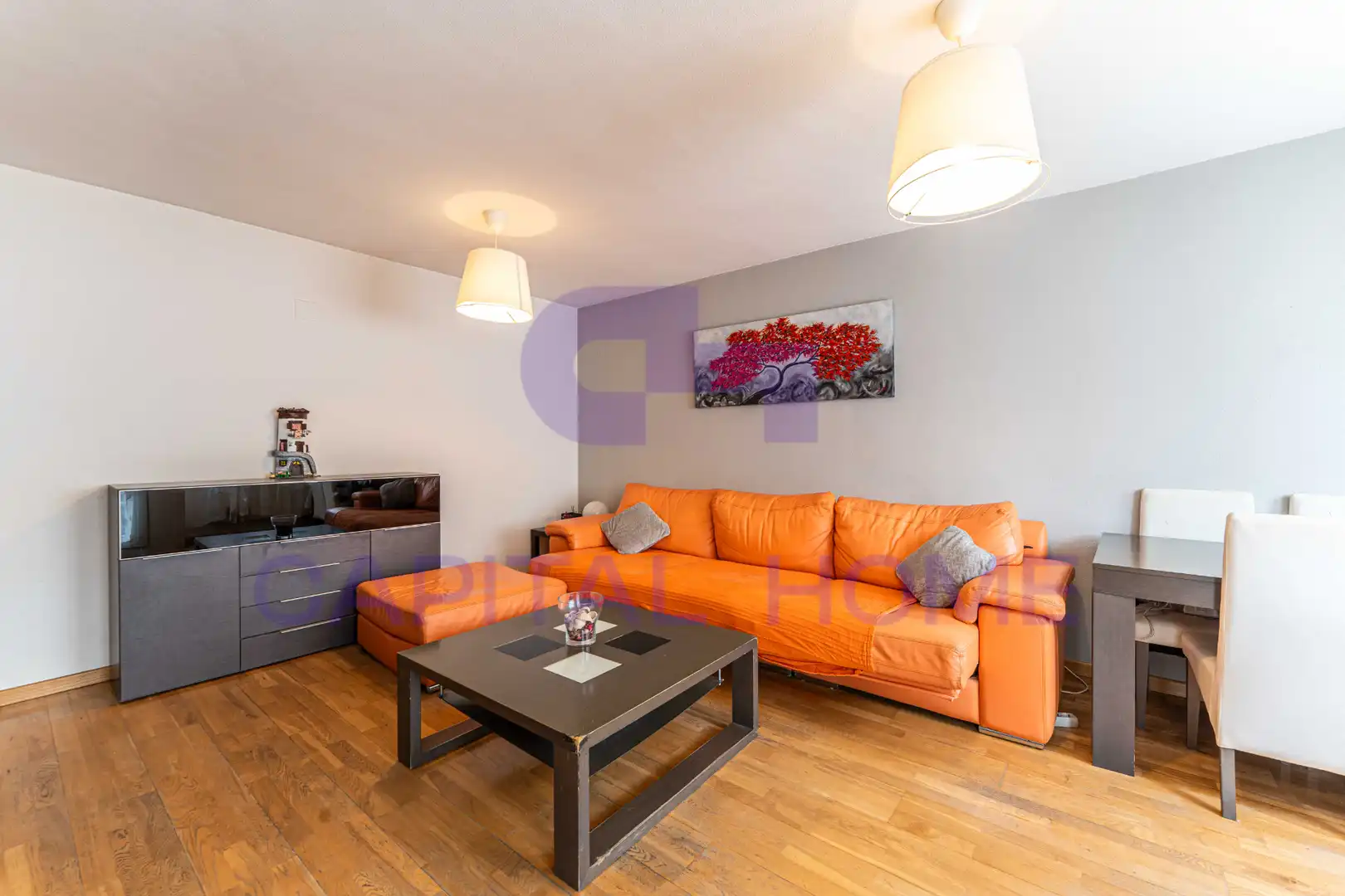 Wohnzimmer von Dachboden zum Verkauf in Arroyomolinos (Madrid) mit Klimaanlage, Heizung und Terrasse