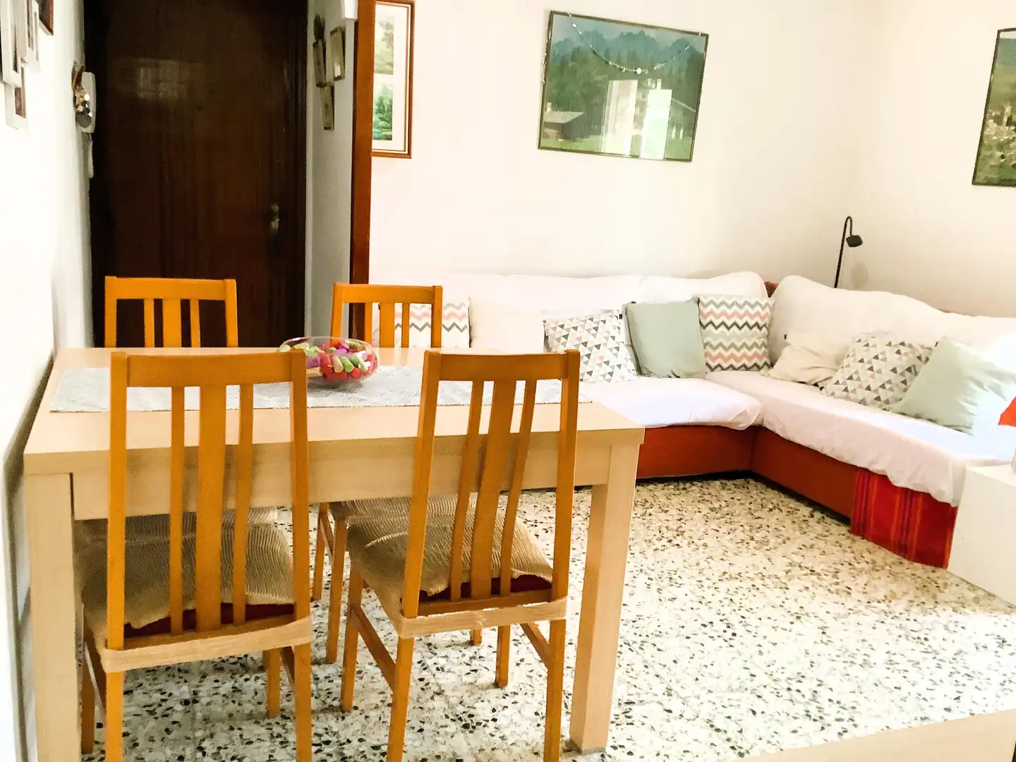 Living room of Flat for sale in El Masnou  with Heating and Balcony