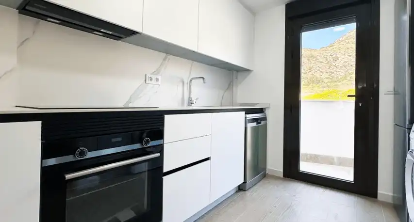 Cocina de Casa adosada en venta en La Unión con Aire acondicionado, Terraza y Piscina