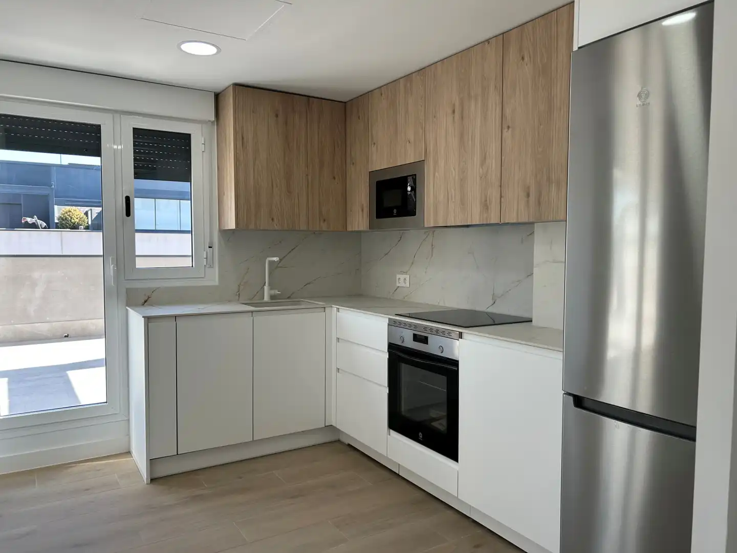 Kitchen of Attic for sale in Alcalá de Henares  with Air Conditioner, Heating and Terrace