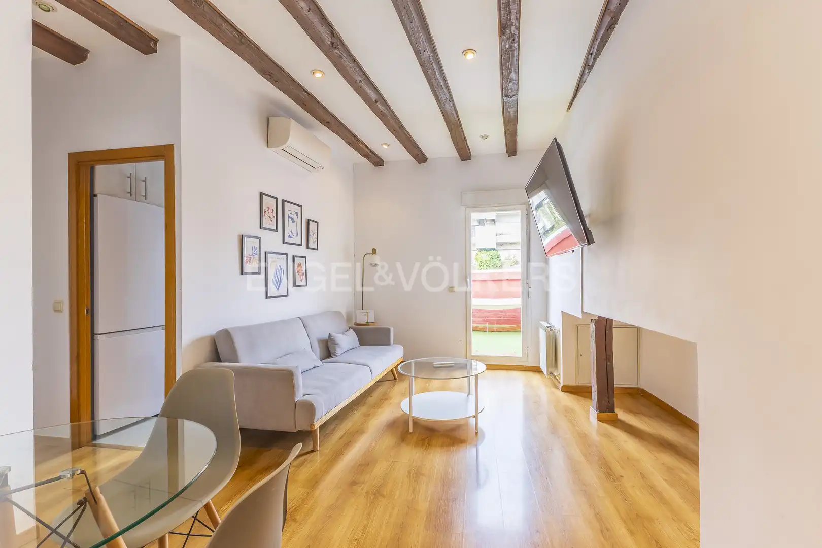 Sala de estar de Ático en venta en Madrid con Aire acondicionado, Calefacción y Terraza