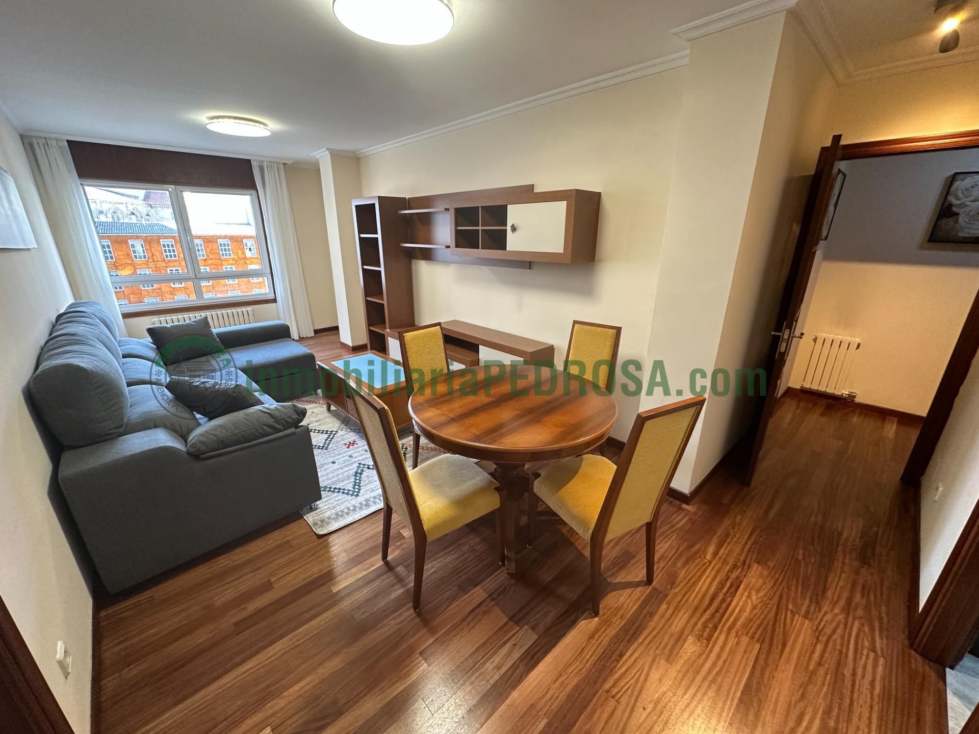 Sala d'estar de Apartament de lloguer en Pontevedra Capital  amb Calefacció i Traster
