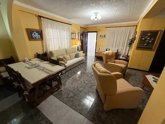 Sala de estar de Casa o chalet en venta en Alzira con Aire acondicionado, Jardín privado y Terraza