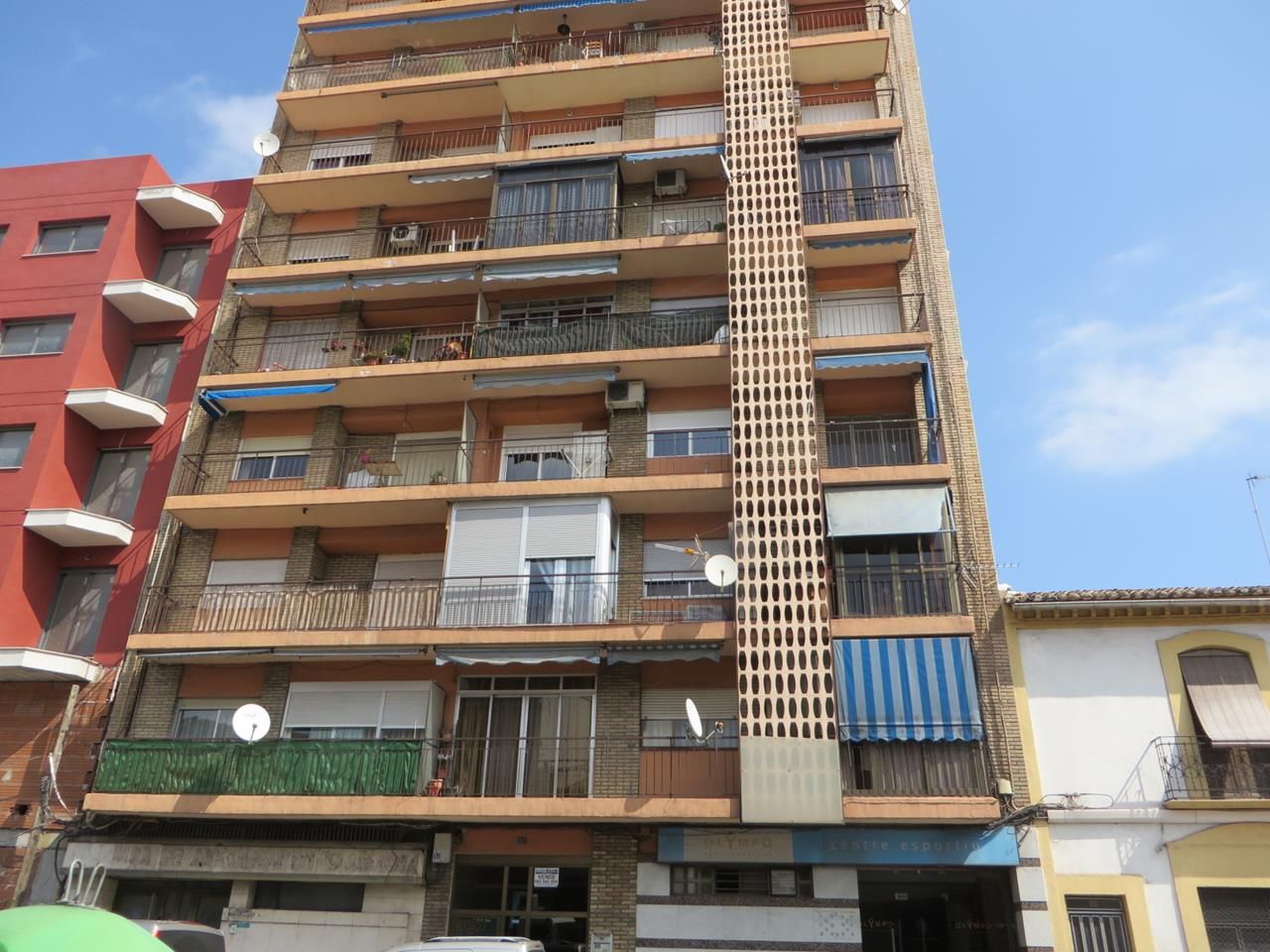 Vista exterior de Piso en venta en Oliva
