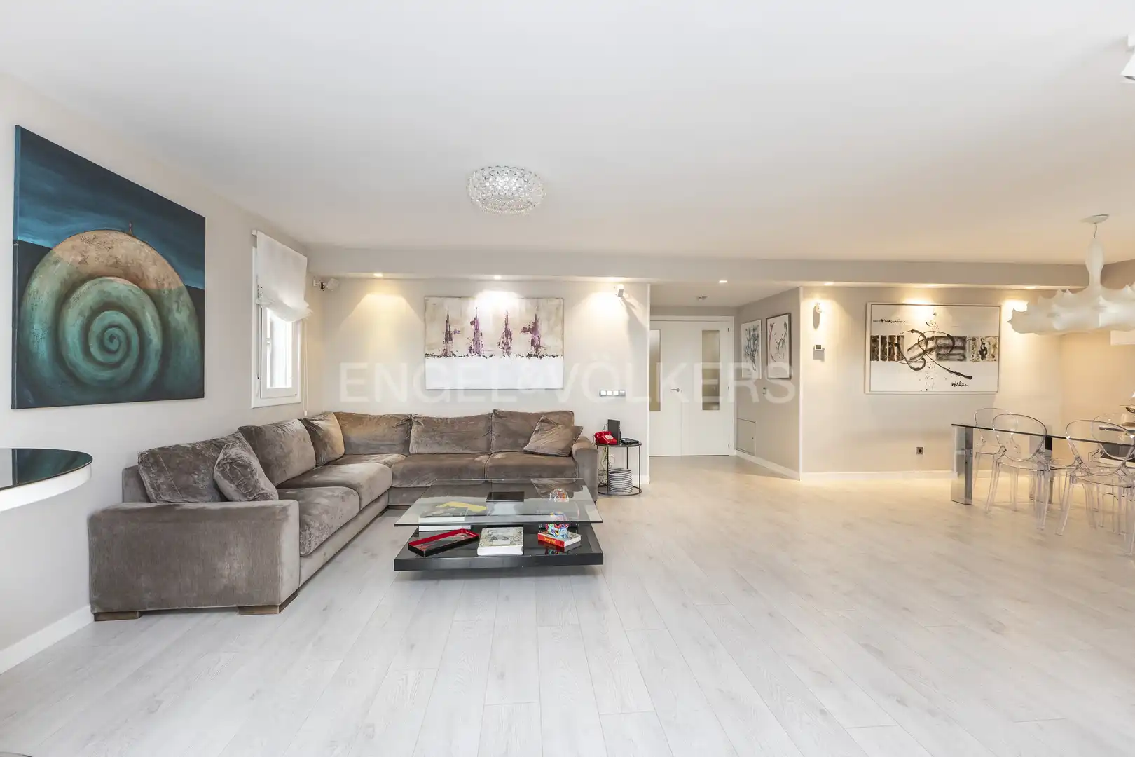 Sala de estar de Casa o chalet en venta en Cobeña con Aire acondicionado, Calefacción y Jardín privado