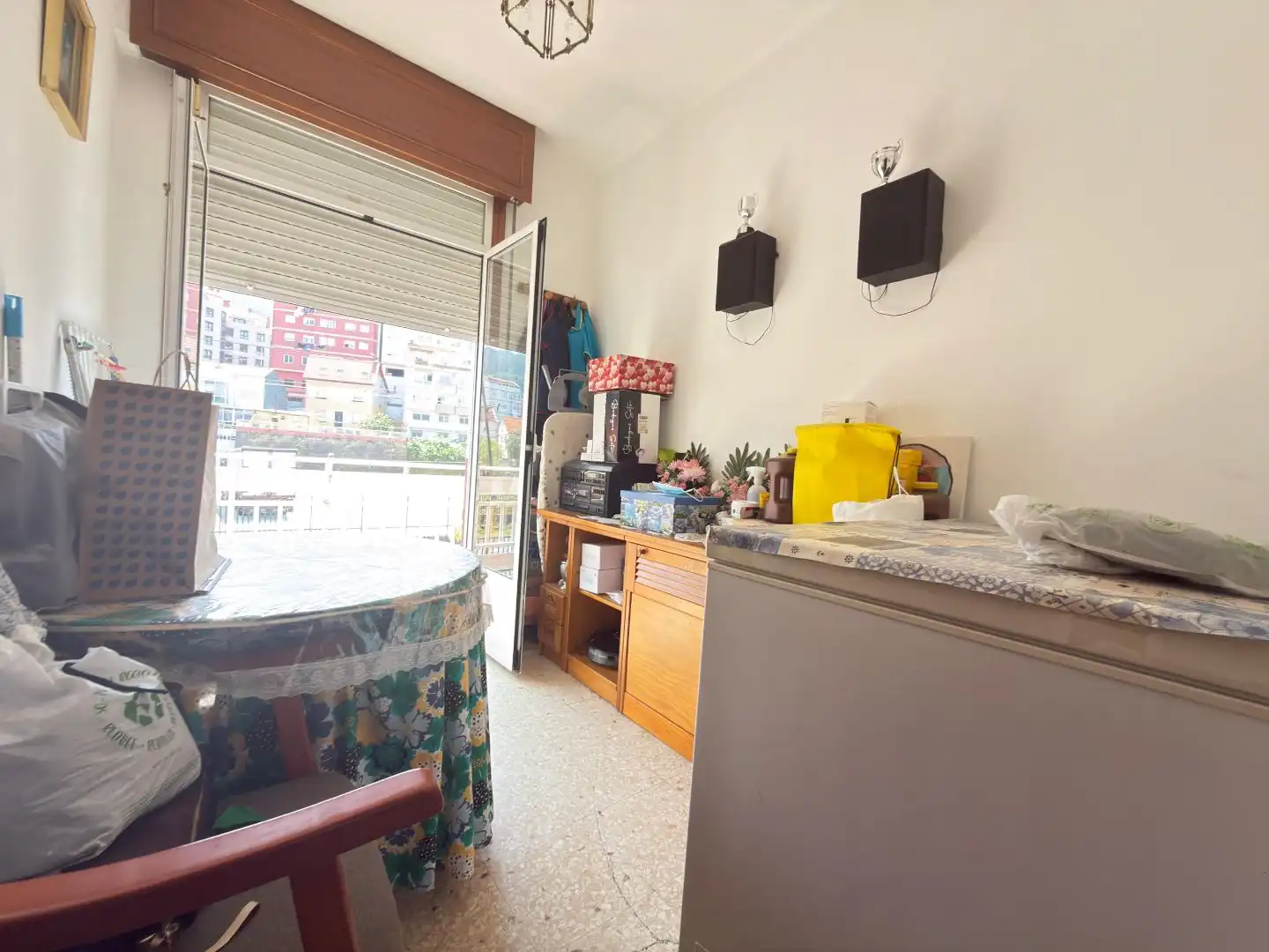 Kitchen of Flat for sale in Redondela  with Heating, Furnished and Balcony